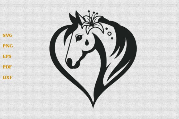 Download Horse Heart SVG Horse Lover SVG Cut File - Premium Resources
